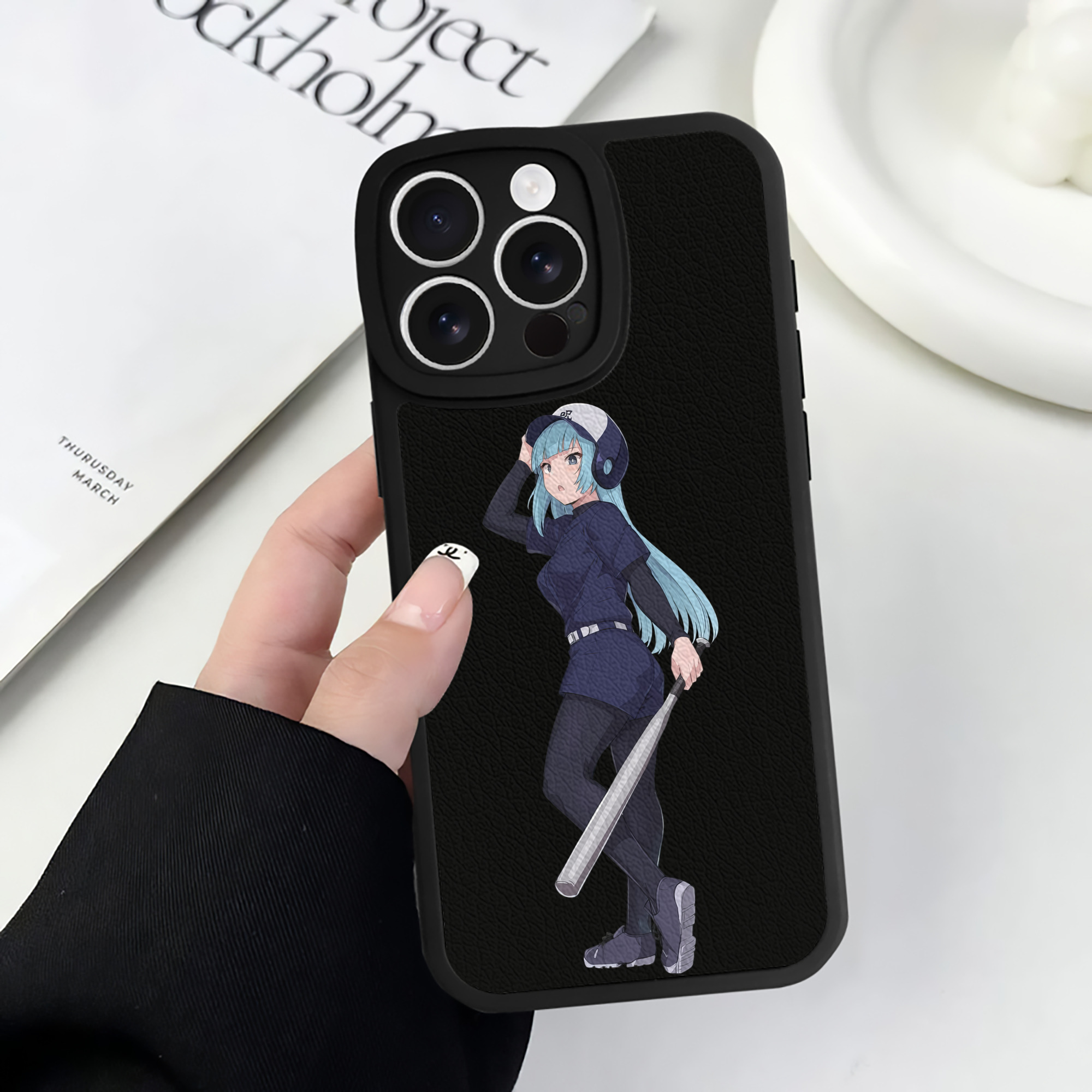 （画像用） 呪術廻戦 Jujutsu Kaisen 【iPhone 16シリーズ対応】シリコンスマホケース（レザー調） 材質：シリコン